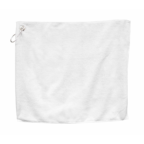 Large rally towel feature hemmed edges, grommet and hook.... from ASI 66230 Landes Inc