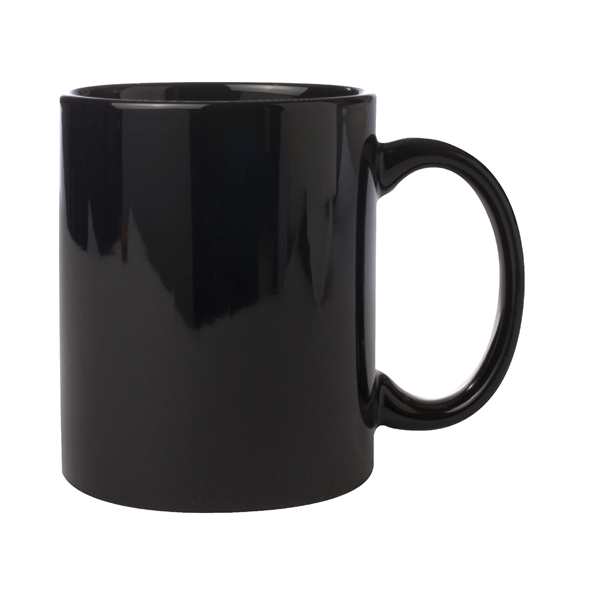 11 oz. El Chico Ceramic Mug - Black/White/Cobalt Blue... from ASI 80060 VisionUSA