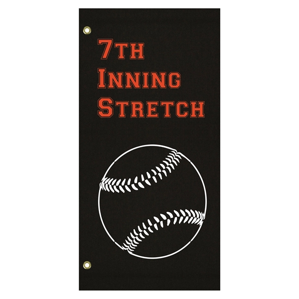 38" X 18" 2 Color Imprint Custom Sunbrella Avenue Banner... from ASI 80228 Quinn