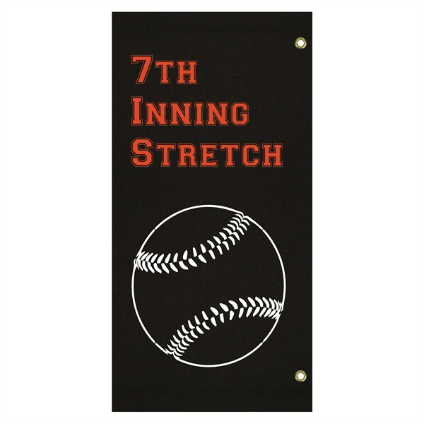 38" X 18" 2 Color Imprint Custom Sunbrella Avenue Banner... from ASI 80228 Quinn