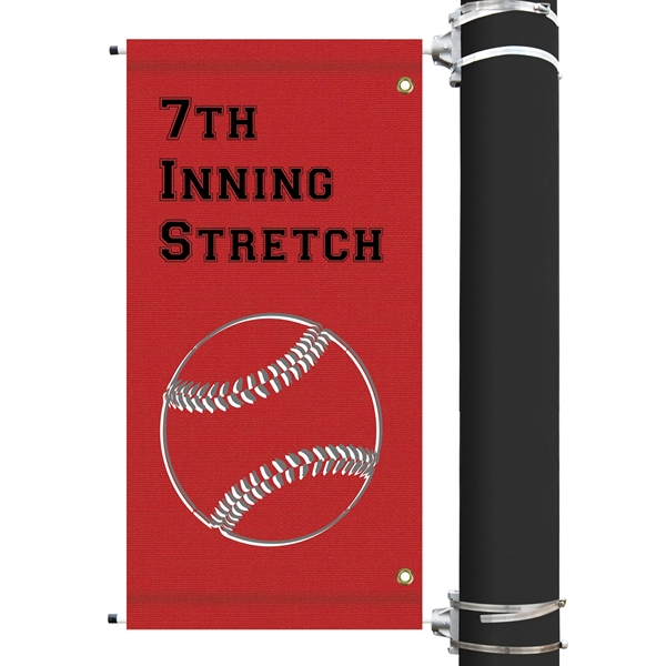 38" X 18" 3 Color Imprint Custom Sunbrella Avenue Banner... from ASI 80228 Quinn