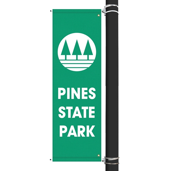 72" X 22" 1 Color Custom Sunbrella Avenue Banner... from ASI 80228 Quinn