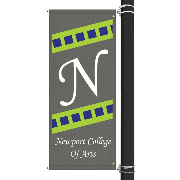 72" X 30" 3 Color Custom Sunbrella Avenue Banner... from ASI 80228 Quinn