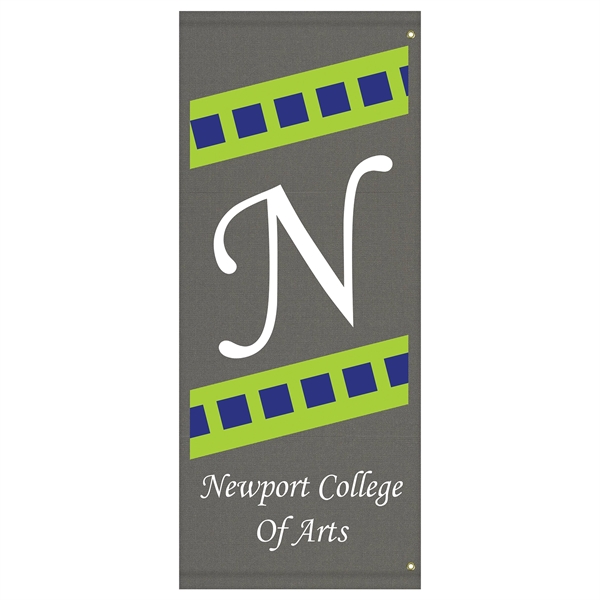 72" X 30" 3 Color Custom Sunbrella Avenue Banner... from ASI 80228 Quinn