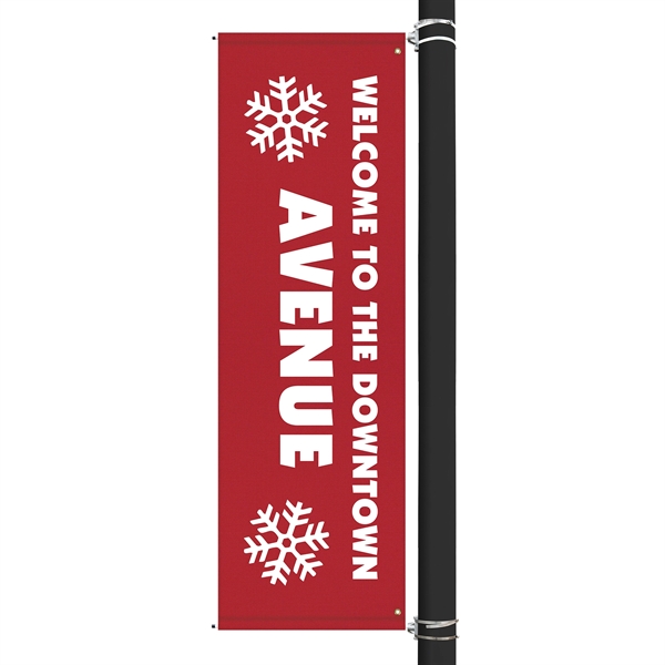 96" X 30" 1 Color Imprint Custom Sunbrella Avenue Banner... from ASI 80228 Quinn