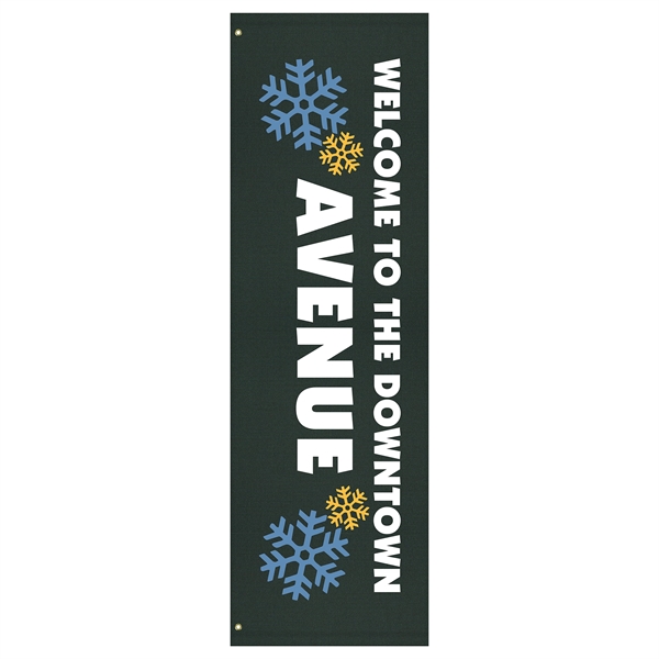 96" X 30" 3 Color Imprint Custom Sunbrella Avenue Banner... from ASI 80228 Quinn