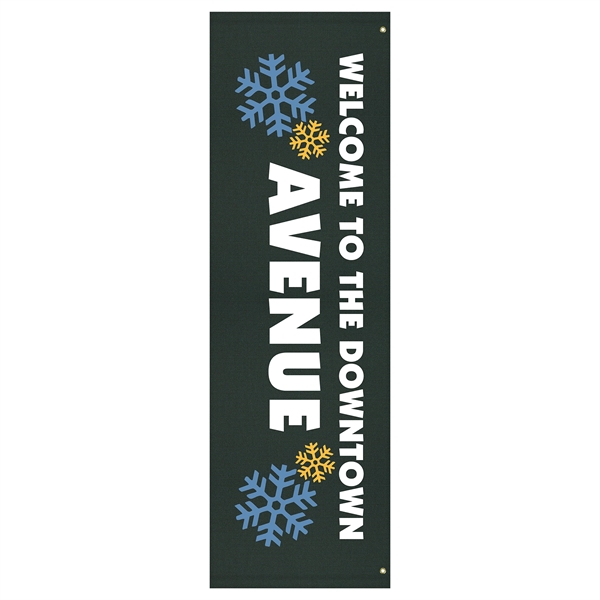 96" X 30" 3 Color Imprint Custom Sunbrella Avenue Banner... from ASI 80228 Quinn