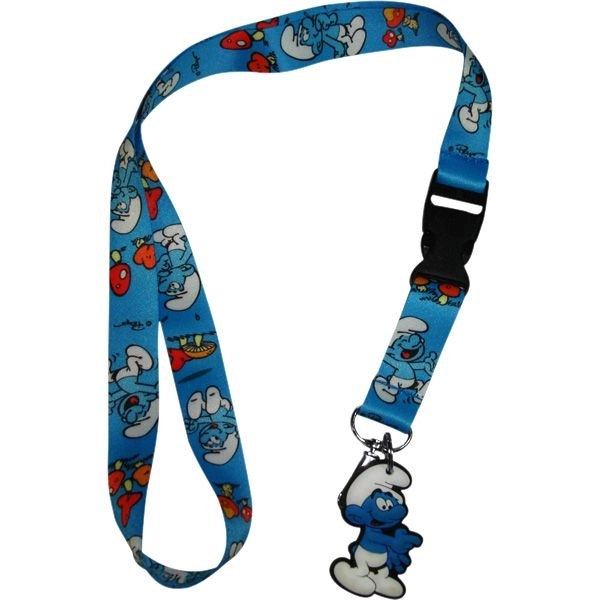 4 Color PVC lanyard charm.... from ASI 30250 AZX Sport USA