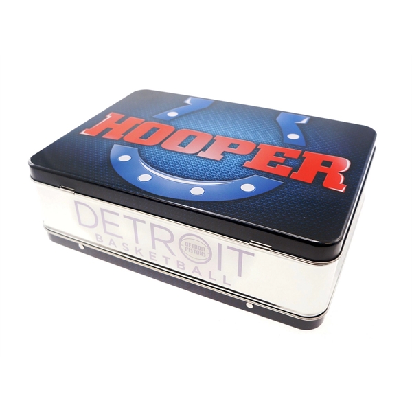 Custom tin lunch box with full color imprint.... from ASI 30250 AZX Sport USA