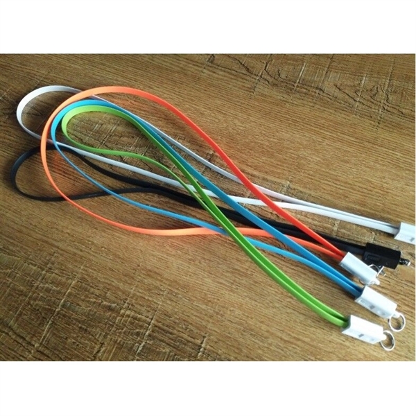 Dual charger lanyard compatible with android and iPhone... from ASI 30250 AZX Sport USA