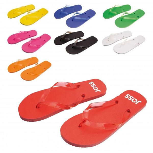 Custom flip flop with 1c imprint.... from ASI 30250 AZX Sport USA