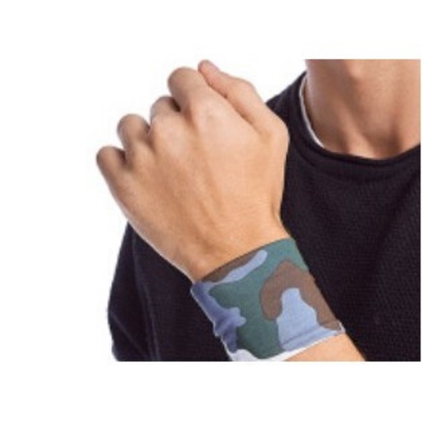 Antimicrobial wristband with full color sublimation graphics on the inside and... from ASI 30250 AZX Sport USA