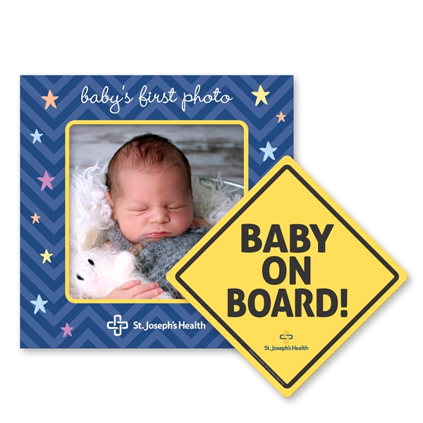 Square shaped car magnet with picture frame.... from ASI 68507 The Magnet Group / Magnet LLC™