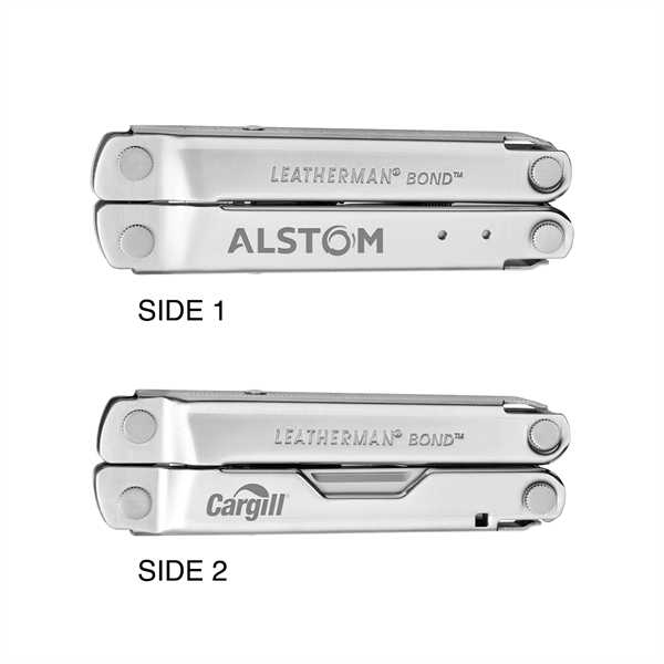 The Leatherman Bond is a lightweight multi-tool with a minimal design... from ASI 46170 Compass Industries Inc