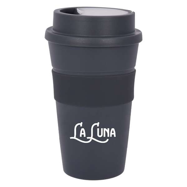 16 oz. travel tumbler with straw for storing a delicious drink... from ASI 61125 Hit Promotional Products / Hit®