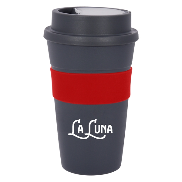 16 oz. travel tumbler with straw for storing a delicious drink... from ASI 61125 Hit Promotional Products / Hit®