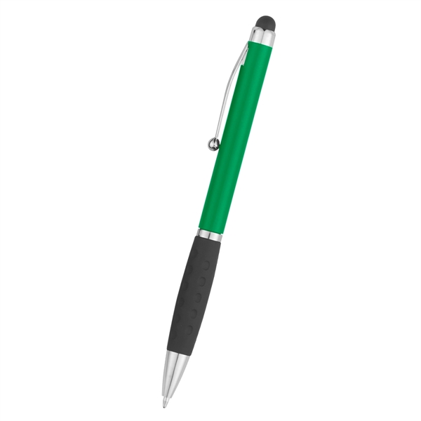 Provence Pen With Stylus has a rubber grip for writing comfort... from ASI 61125 Hit Promotional Products / Hit®