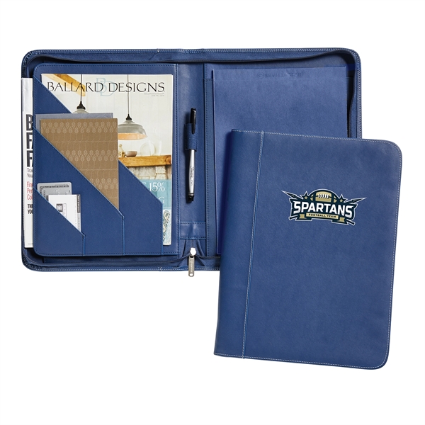 Zippered padfolio with a sleek and sophisticated styling that will have... from ASI 86565 Seville Gear