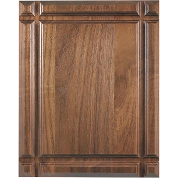 7" x 9" grooved & engraved solid walnut plaques.... from ASI 92531 Unique Custom Products / UCP
