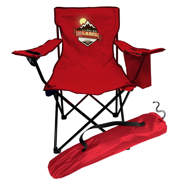 35" x 21" x 20.5" polyester and steel outdoor chair with... from ASI 76730 Peerless Umbrella Co Inc / Threads By Peerless