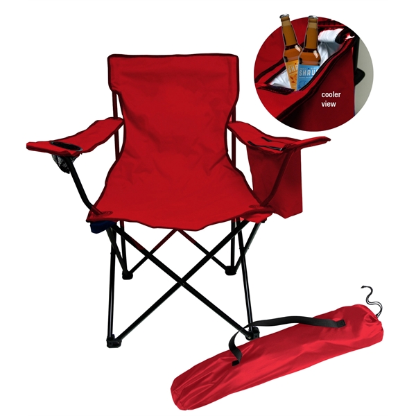 35" x 21" x 20.5" polyester and steel outdoor chair with... from ASI 76730 Peerless Umbrella Co Inc / Threads By Peerless