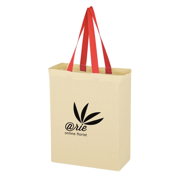 Tote bag for groceries made of natural cotton canvas.... from ASI 61125 Hit Promotional Products / Hit®