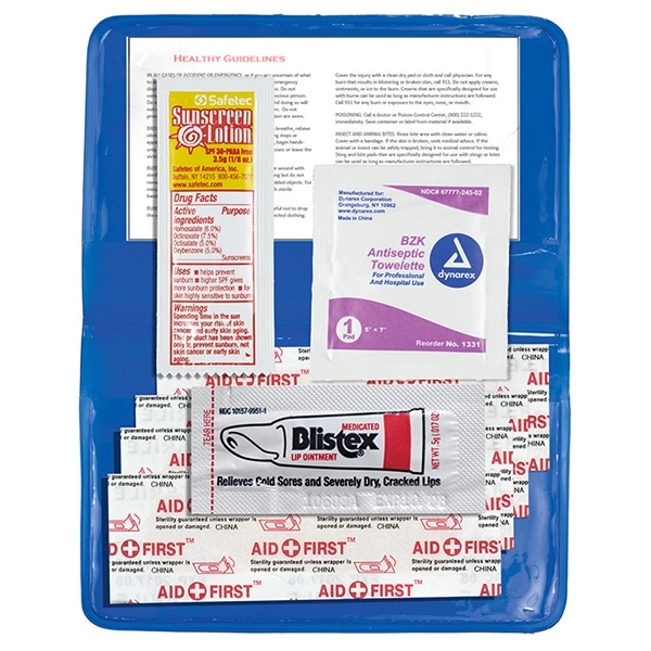 4 1/2" x 2 7/8" eight-piece Sun-is-Fun kit in vinyl pouch... from ASI 62660 Innovation Line