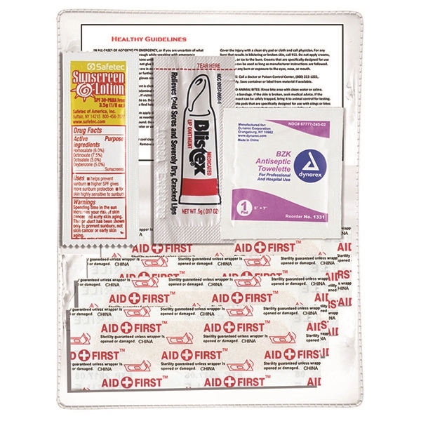 4 1/2" x 2 7/8" eight-piece Sun-is-Fun kit in vinyl pouch... from ASI 62660 Innovation Line