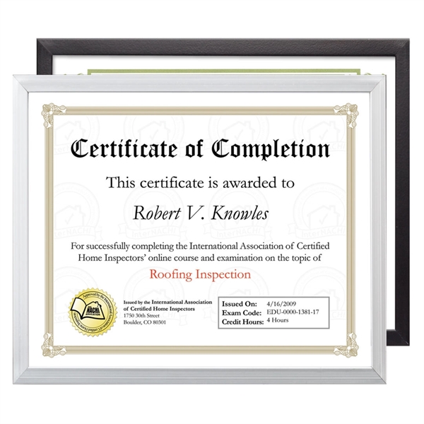 Acacia Certificate Holder - Black 8 1/2"x11"... from ASI 84592 St Regis Group / St Regis