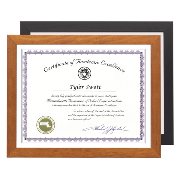 Towcester Certificate Holder - Black 8 1/2"x11"... from ASI 84592 St Regis Group / St Regis
