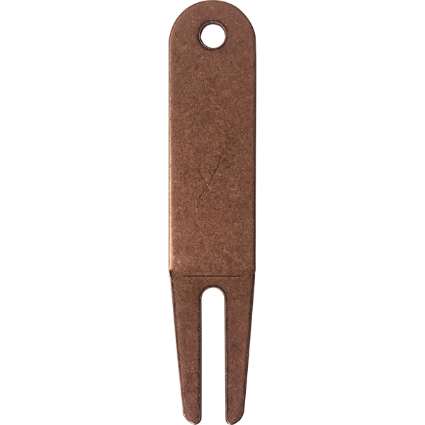 Bent golf divot tool made of metal available in three colors:... from ASI 38120 Ball Pro / Diversified Quality Kitchenware