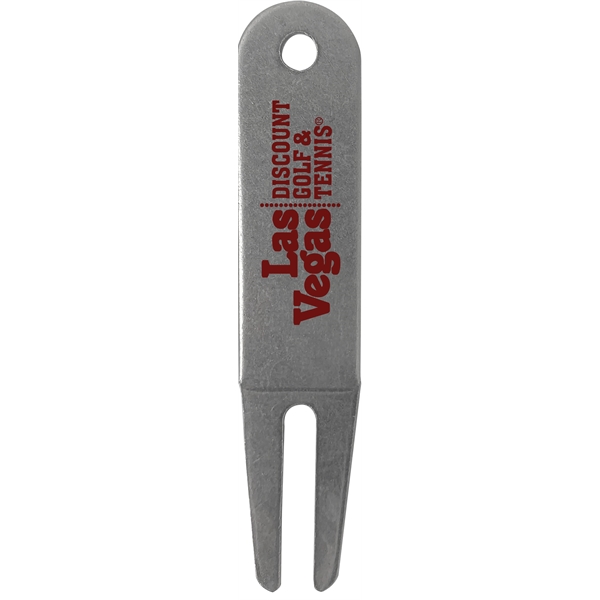 Bent golf divot tool made of metal available in three colors:... from ASI 38120 Ball Pro / Diversified Quality Kitchenware