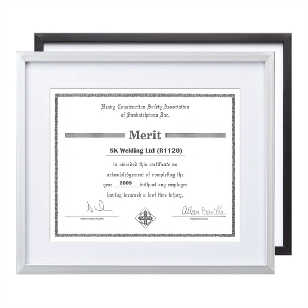 Walker Certificate Holder - Black 8 1/2"x11"... from ASI 84592 St Regis Group / St Regis
