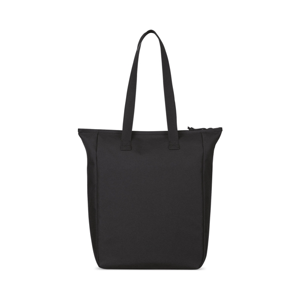 A modern update to a classic tote bag using recycled fabric... from ASI 56070 Gemline / Gemline®
