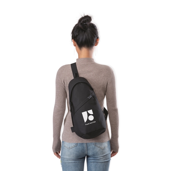 A modern update to a classic sling bag using recycled fabric... from ASI 56070 Gemline / Gemline®