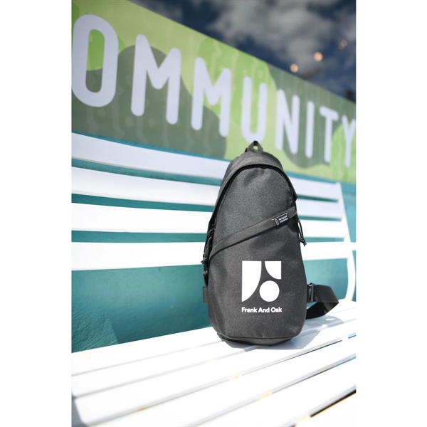 A modern update to a classic sling bag using recycled fabric... from ASI 56070 Gemline / Gemline®