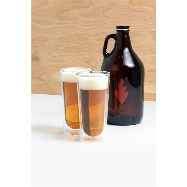 Simply pour, sip, and enjoy with this set of two double-walled... from ASI 56070 Gemline / Gemline®