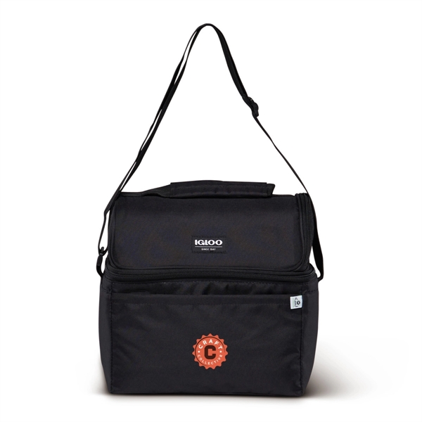 Cooler material woven with REPREVE™ recycled plastic, complete with a top... from ASI 56070 Gemline / Gemline®