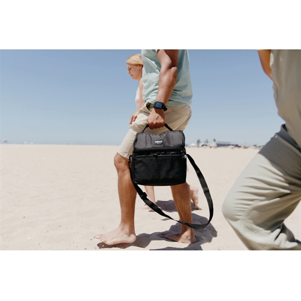 Cooler material woven with REPREVE™ recycled plastic, complete with a top... from ASI 56070 Gemline / Gemline®