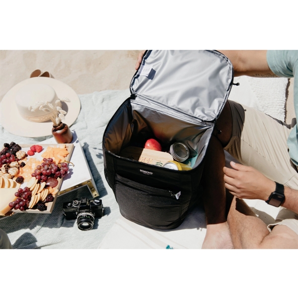 Cooler material woven with REPREVE™ recycled plastic, with a spacious interior.... from ASI 56070 Gemline / Gemline®