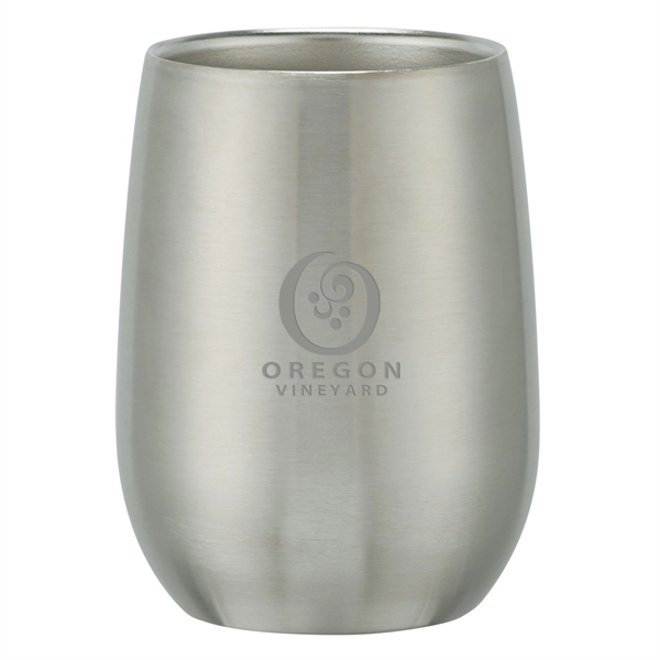 Stainless Steel Stemless Wine Glass... from ASI 61125 Hit Promotional Products / Hit®