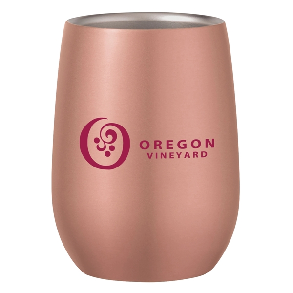 Stainless Steel Stemless Wine Glass... from ASI 61125 Hit Promotional Products / Hit®