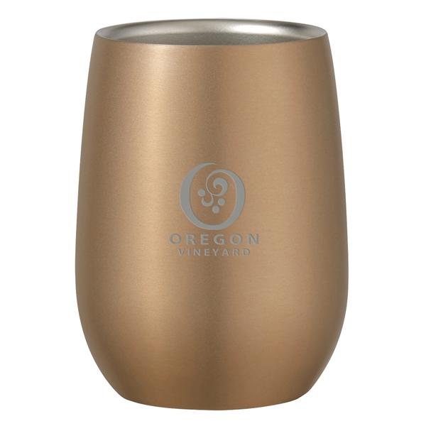 Stainless Steel Stemless Wine Glass... from ASI 61125 Hit Promotional Products / Hit®