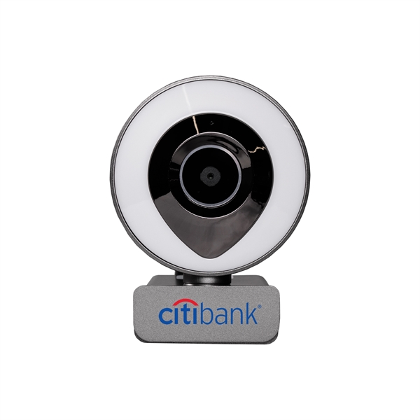 1080P HD webcam with LED Light, built-in dual noise cancelling microphones... from ASI 61005 Hirsch Gift Inc / HG TECH HG