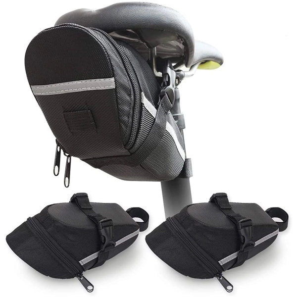 Polyester water resistant bicycle seat bag... from ASI 72657 Active Life Promo / Active Life Promo