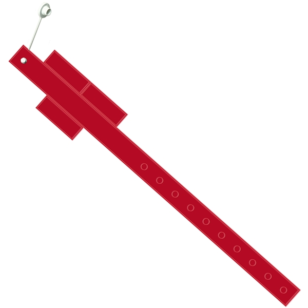 1.44"H x 9.5"W vinyl wristband with 3 tear off tabs and... from ASI 54040 Fey Promo