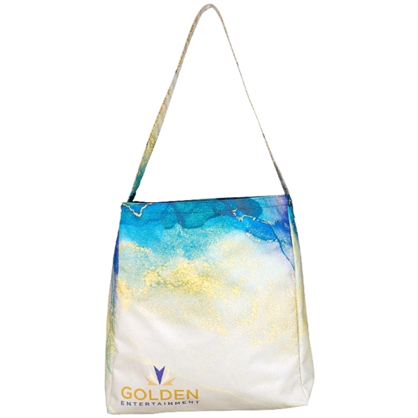 This bag measures 16"H x 14"W x 5"D, perfect for giveaways,... from ASI 67557 LimeLight Ent