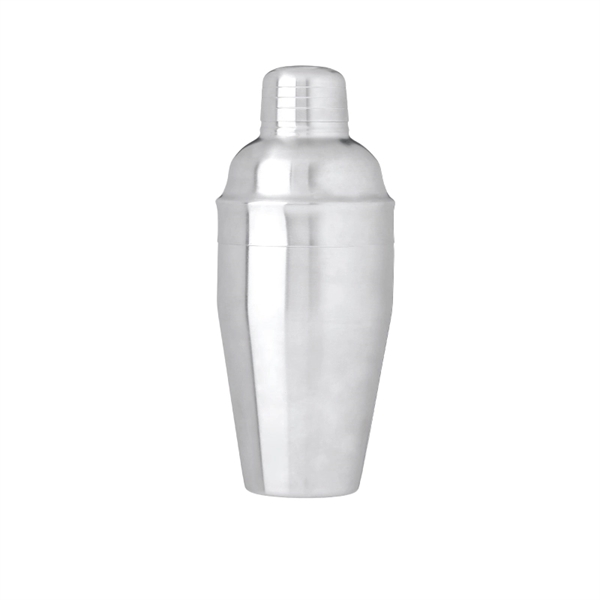 10-oz. brushed stainless steel mini cocktail shaker with built-in strainer and... from ASI 57655 STOPNGO Line
