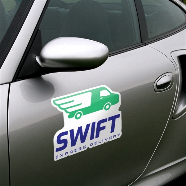 Easily brand vehicles with a Car Magnet! This removable, adjustable branding... from ASI 89791 StickerYou