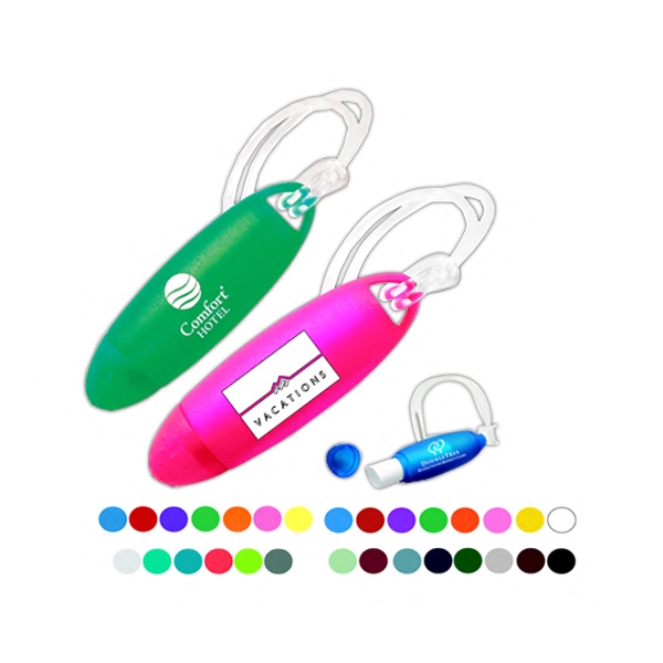 Excursion - Luggage tag, tube style with twist cap.... from ASI 52840 Evans Manufacturing